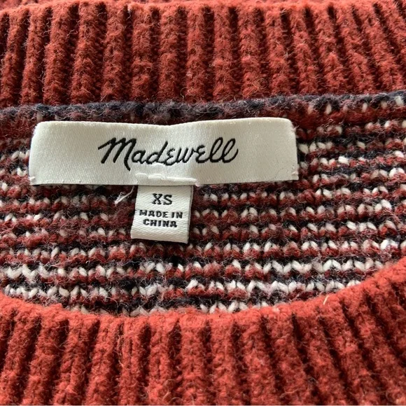 Madewell bandanna sweater - Picture 6 of 8